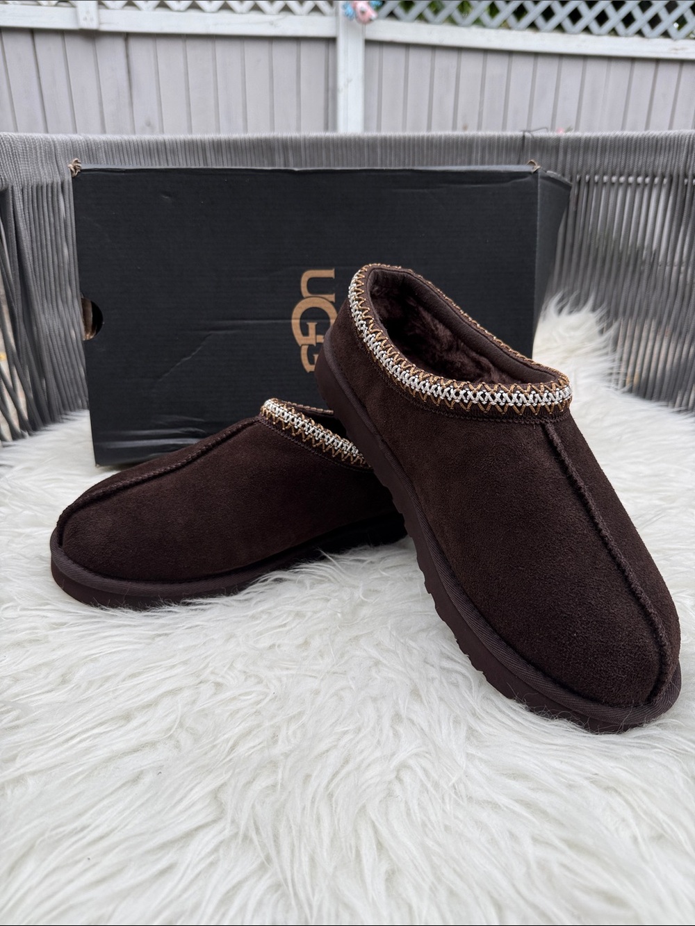 UGG Men’s Tasman Slippers Size 10